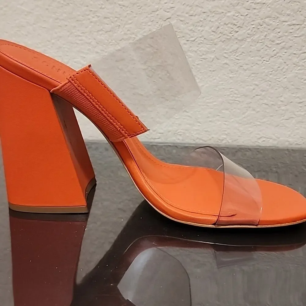 Schutz Orange Women's Shoes NWT
